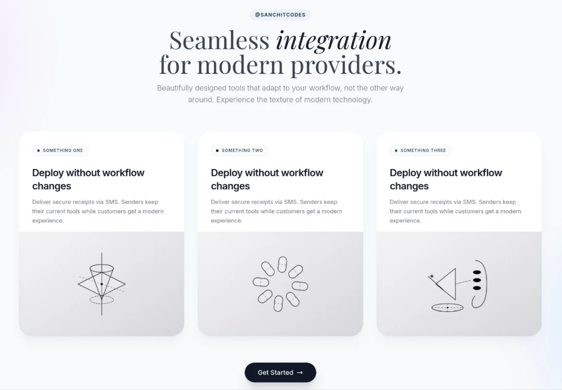 Selected interface design 05