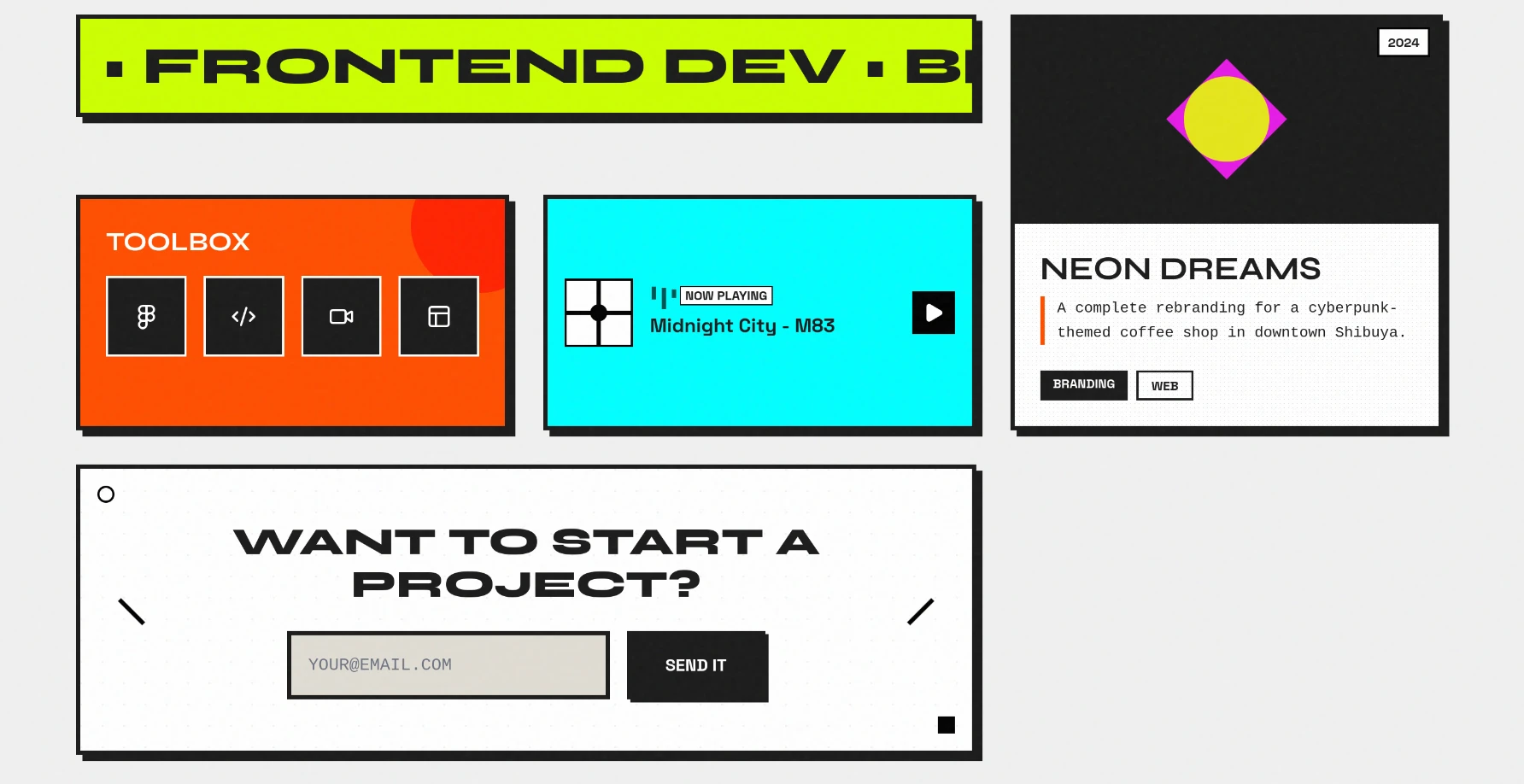 Selected interface design 08